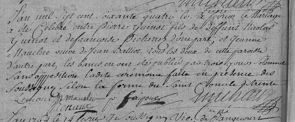 Mariage Guinot Pierre Mauclere Jeanne.jpg